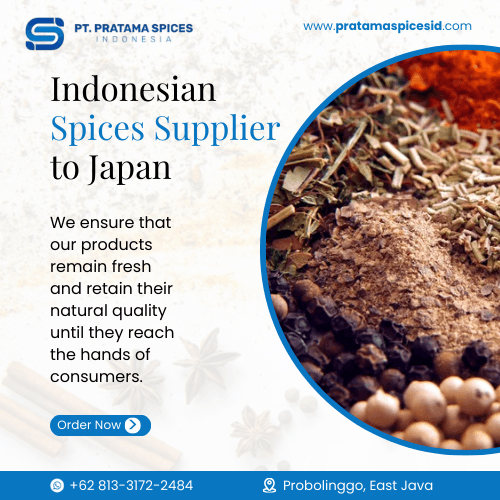 Indonesian Spices Supplier to Japan