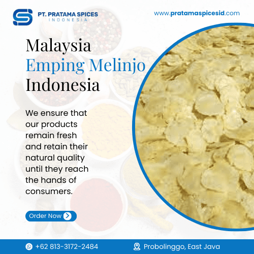 Malaysia Emping Melinjo Indonesia