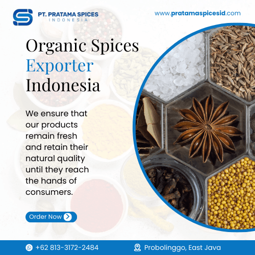 Organic Spices Exporter Indonesia