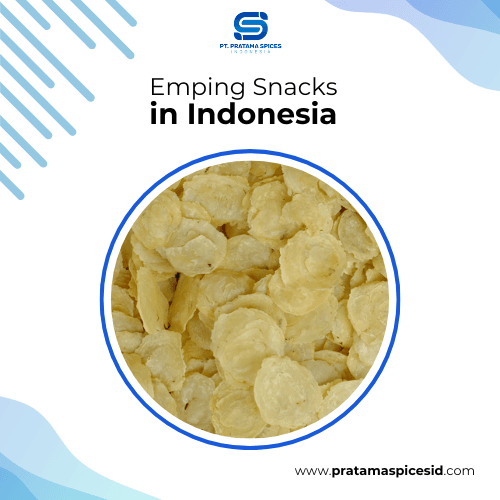 Emping Snacks in Indonesia